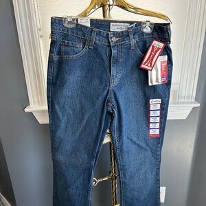 Stretch low rise boot cut vintage Levi’s